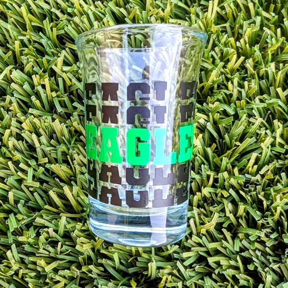 NEW 3pc Custom Philadelphia Eagles Shot Glass Set - Picture 6 of 7